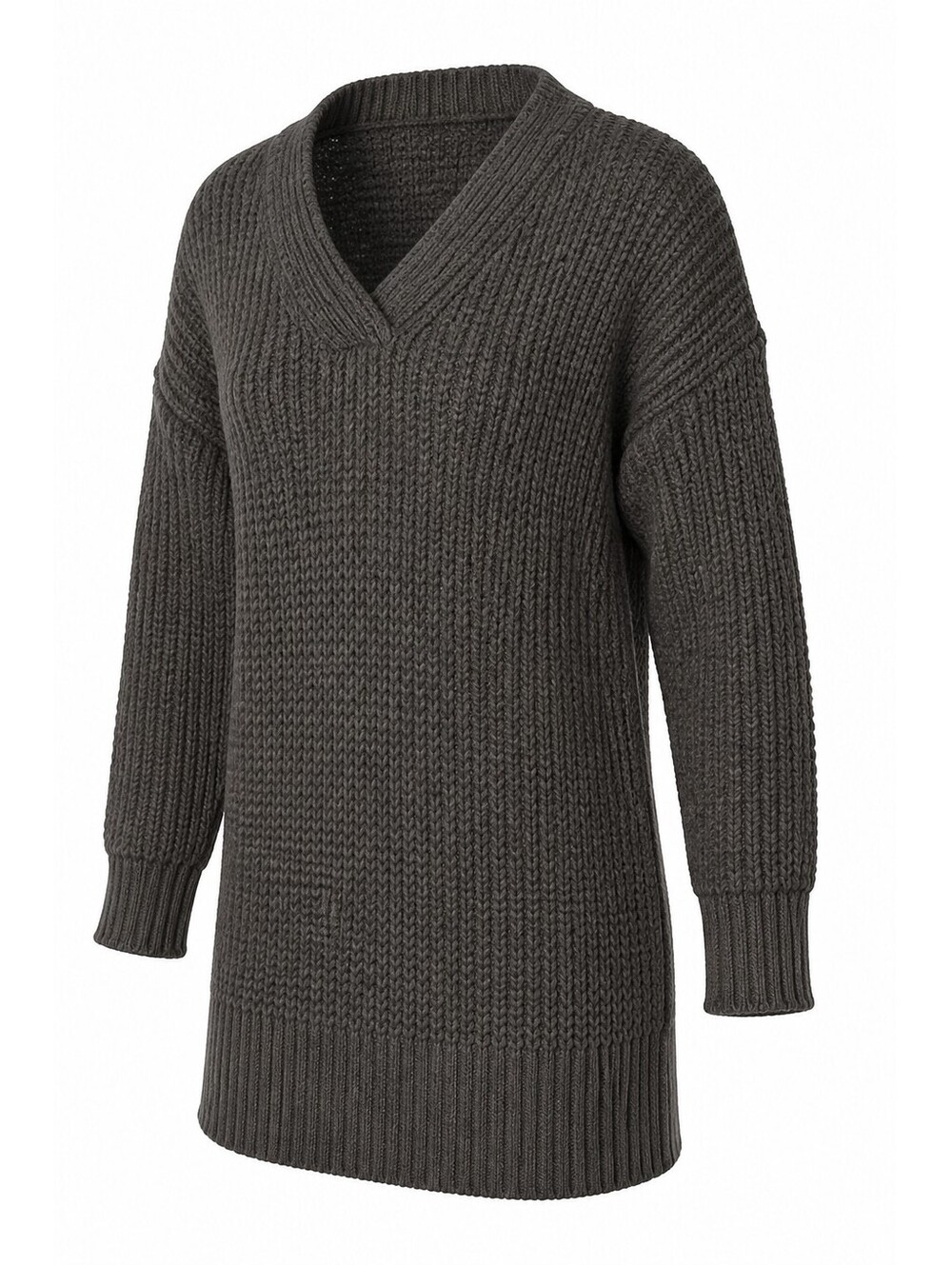 Old Navy Black Knit Tunic Sweater Size Small